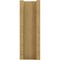 Ekena Millwork 5 1/2-in W x 16-in D x 16-in H Funston Slat Rough Cedar Woodgrain TimberThane Outlooker, Primed Tan OUTUR055X16X16FST24RCPR - alternate 3